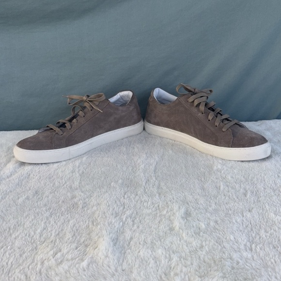 TO BOOT NEW YORK MENS VGUC GRAY SUEDE LOW TOPS SNEAKERS SHOES 9 - Picture 3 of 8